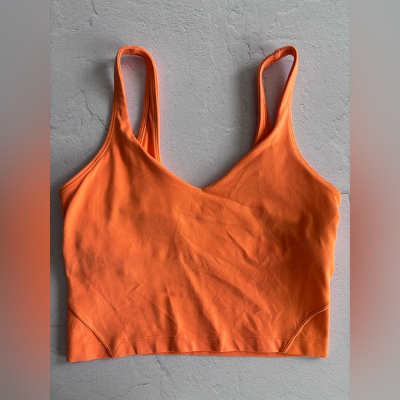 Lululemon Align Tank Orange Soda - Picture 2 of 3